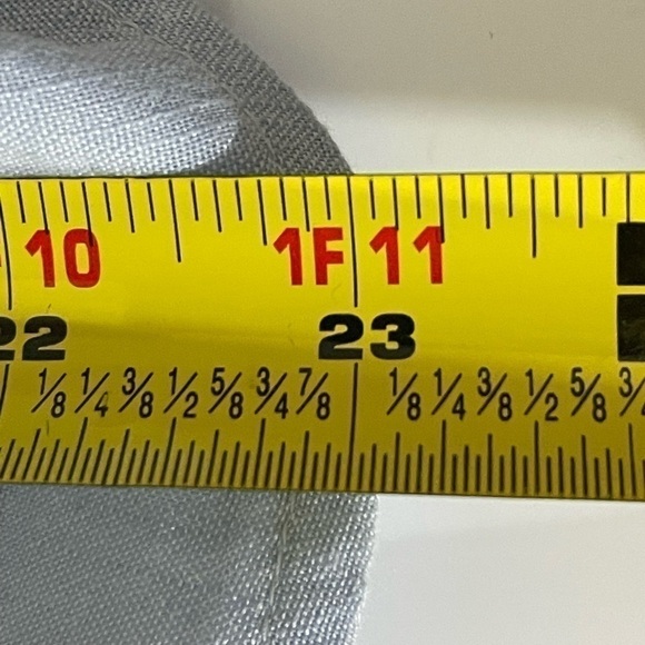 Old Navy sz x sm shirt style button down lite  blue with pin striping - Picture 7 of 10